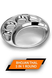 Sapphire Bhojan Thali 5 In 1 Round